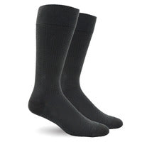 Grey Cotton Compression Socks