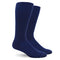 Navy Cotton Compression Socks