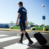Solid Black Cotton Compression Socks