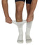 Solid White Diabetic Socks