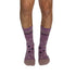 Polka Dots Pink + Black Diabetic Socks