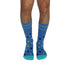 Polka Dots Navy + Teal Diabetic Socks