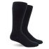 Solid Black Cotton - Medical Compression Socks (30-40 mmHg)